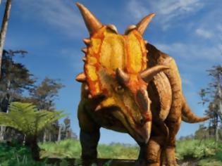 Φωτογραφία για Δεινόσαυρος δυο τόνων με φονικά κέρατα ανακαλύφθηκε στον Καναδά