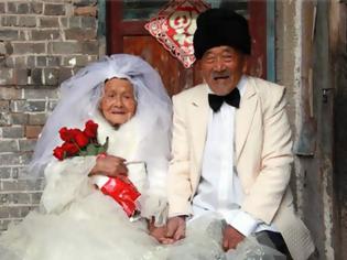 Φωτογραφία για Ο γαμπρός ετών 101, η νύφη ετών 103