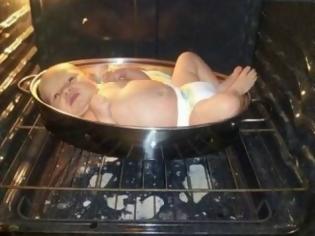 Φωτογραφία για Παππούδες έβαλαν το μωρό στο φούρνο...