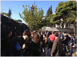 Φωτογραφία για Συγκέντρωση κατά της διαθεσιμότητας στο Δημόσιο