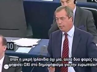 Φωτογραφία για Nigel Farage εναντίον όλων !..Βίντεο.