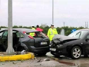 Φωτογραφία για Καραμπόλα οκτώ αυτοκινήτων στην Παραλιακή