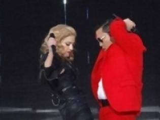 Φωτογραφία για Και η Madonna χορεύει Gangnam Style [video]