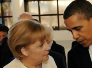 Φωτογραφία για Ο Ομπάμα πιέζει την Μέρκελ για λύση στο χρέος της ευρωζώνης