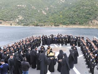 Φωτογραφία για 2229 - Το Πολεμικό Ναυτικό για τον εορτασμό των 100 χρόνων της απελευθέρωσης του Αγίου Όρους