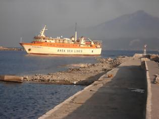 Φωτογραφία για Με το πλοίο Κάλυμνος έφτασαν από το Αγαθονήσι στο Πυθαγόρειο της Σάμου άλλοι 40 περίπου μετανάστες