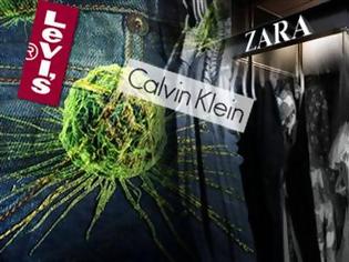Φωτογραφία για Καρκινογόνες ουσίες σε ρούχα των Zara, Calvin Klein, Levi's, Li Ning