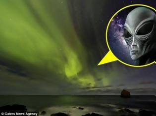 Φωτογραφία για Εξωγήινη μορφή εμφανίστηκε στο Βόρειο Σέλας (pics)
