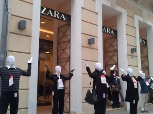 Φωτογραφία για Greenpeace: Οι κούκλες της ZARA επαναστατούν!