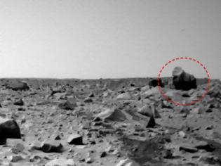 Φωτογραφία για Περίεργο πρόσωπο σε βράχο ανακαλύφθηκε στην επιφάνεια του Άρη από την NASA