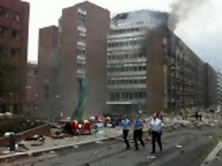Φωτογραφία για Οταν ο Μπρέιβικ τίναξε στον αέρα κτίριο στο Οσλο σκοτώνοντας οκτώ ανθρώπους [βίντεο]