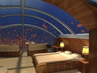 Φωτογραφία για Ένα πολυτελές ξενοδοχείο… στον βυθό της θάλασσας! [video]