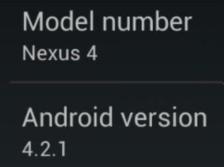 Φωτογραφία για Ξεκίνησε η αναβάθμιση σε Android 4.2.1 για τα Nexus 4, 7 και 10