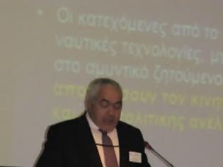 Φωτογραφία για Κήρυξη έναρξης εργασιών κατά τη δεύτερη ημέρα του Συνεδρίου «Ετήσια Συνάντηση Ναυτικής Τεχνολογίας – ΕΛ.Ι.Ν.Τ 2012» από τον Υφυπουργό Εθνικής Άμυνας κ. Δημήτρη Ελευσινιώτη