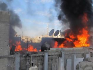 Φωτογραφία για Συρία: Βομβαρδισμοί γύρω από τη Δαμασκό