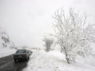 Φωτογραφία για Πέφτουν τα πρώτα χιόνια στα βουνά της Ηλείας