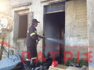 Φωτογραφία για Πύργος: Φωτιά ξέσπασε σε εγκαταλελειμμένη οικία