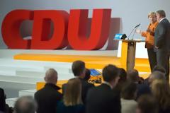Επανεκλογή Μέρκελ στην ηγεσία του CDU με 97,94%