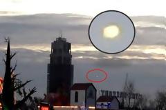 Καταγράφτηκε UFO στον ουρανό πάνω από Winter Wonderland, Λονδίνο