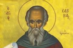 Εορτή του Αγίου Σάββα, του Ηγιασμένου