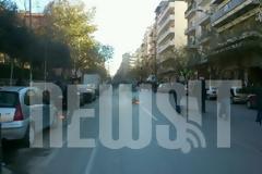 Θεσσαλονίκη: Μολότοφ και πετροπόλεμος στην πορεία για τον Αλέξη