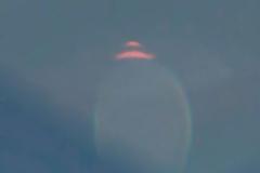 Πρώτη φωτογραφία του UFO που έπεσε ανοιχτά των ακτών της Οκινάουα