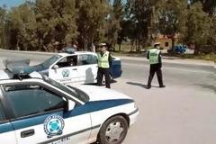 Έσπασε το μπλόκο της ΕΛΑΣ για να κρύψει το μπαλτά