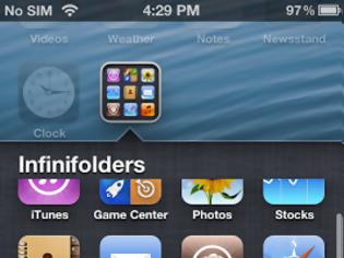 Φωτογραφία για Infinifolders: Cydia tweak update