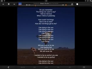 Φωτογραφία για Lyrics for iPad: Cydia tweak free