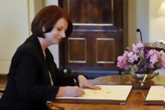 Τηλεοπτικό διάγγελμα της Αυστραλής πρωθυπουργού για το τέλος του κόσμου [βίντεο]