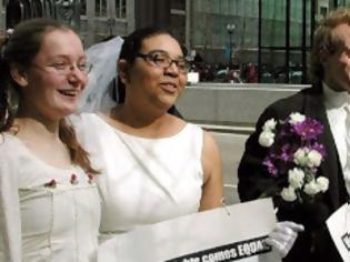 Φωτογραφία για Υποθέσεις γάμων μεταξύ ατόμων του ίδιου φύλου εξετάζει Ανώτατο Δικαστήριο των ΗΠΑ