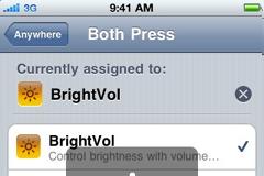 BrightVol:  Cydia tweak free