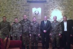 Συνάντηση του διοικητή της ΣΜΥ με τον δήμαρχο Πύλης