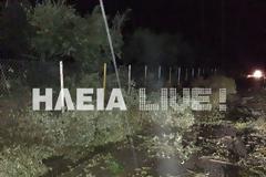 Kατάκολο: Πληροφορίες για σοβαρό χτύπημα ανεμοστρόβιλου
