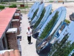 Φωτογραφία για Ηλιακός φούρνος στο Μεξικό ψήνει τορτίγιες με μηδενικές εκπομπές