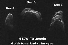 Ο  αστεροειδής Toutatis  ’4179' θα περάσει πολύ κοντά από τη Γη στις 12 του Δεκεμβρίου του 2012