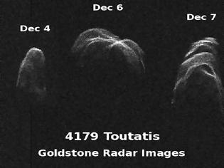 Φωτογραφία για Ο  αστεροειδής Toutatis  ’4179' θα περάσει πολύ κοντά από τη Γη στις 12 του Δεκεμβρίου του 2012