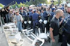 Πάτρα τώρα: Συμπλοκές και χρήση χημικών - πεδίο μάχης η Αγ. Νικολάου
