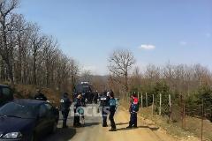 Επεισόδια στο δρόμο προς τις Σκουριές