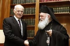 Κύριε Ιερώνυμε για μένα δεν είστε ο Αρχιεπίσκοπος της Ελλάδας αλλά ένας υπάλληλος της Τρόικας. ΑΡΧΙΕΠΙΣΚΟΠΟΣ ΤΗΣ ΕΛΛΑΔΑΣ ΗΤΑΝ ΕΙΝΑΙ ΚΑΙ ΘΑ ΕΙΝΑΙ, Ο ΧΡΙΣΤΟΔΟΥΛΟΣ ΓΙΑ ΠΑΝΤΑ ΣΤΙΣ ΨΥΧΕΣ ΜΑΣ.