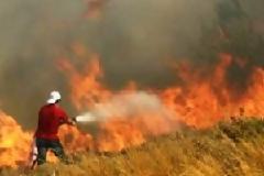 Μεγάλη Πυρκαγιά στο Κατηχώρι Πηλίου