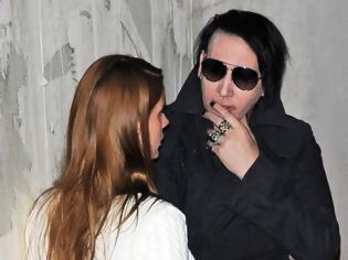 Φωτογραφία για Είναι ζευγάρι οι Marilyn Manson και Lana Del Rey;