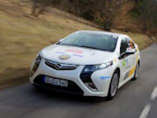 Φωτογραφία για Το Opel Ampera Νικητής στο Ράλι Μόντε Κάρλο