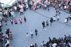 Έλληνες και Κύπριοι φοιτητές χόρεψαν Ζορμπά. Βίντεο