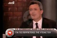 Ν. ΧΑΤΖΗΝΙΚΟΛΑΟΥ: Η συγκλονιστική εξομολόγηση για την περιπέτεια υγείας του!
