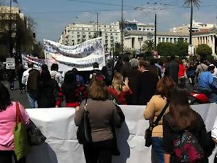 Φωτογραφία για Κυκλοφοριακό κομφούζιο στο κέντρο, λόγω πορείας