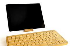 Πληκτρολόγιο από μπαμπού για το iPad