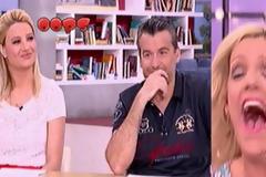 Η Σάσα Σταμάτη φέρνει σε αμηχανία το ζεύγος Λιάγκα - Σκορδά [video]