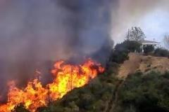 Κινδύνεψαν τα Φουσιανά απο πυρκαγιά
