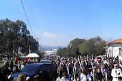 Ολονύχτιες συγκρούσεις στην Ιερισσό Χαλκιδικής